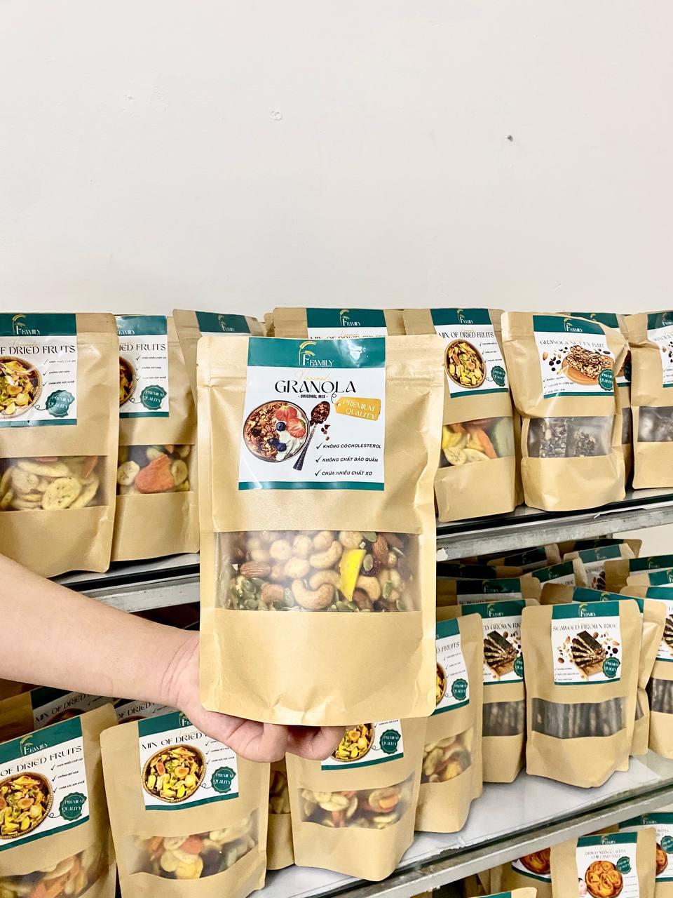 NGŨ CỐC GRANOLA CAO CẤP VỊ TRUYỀN THỐNG 500GR
                
                